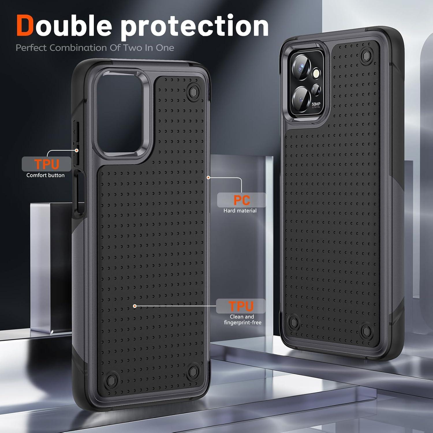 Funda Motorola Moto G Power 5G 2023 con Protector de Pantalla