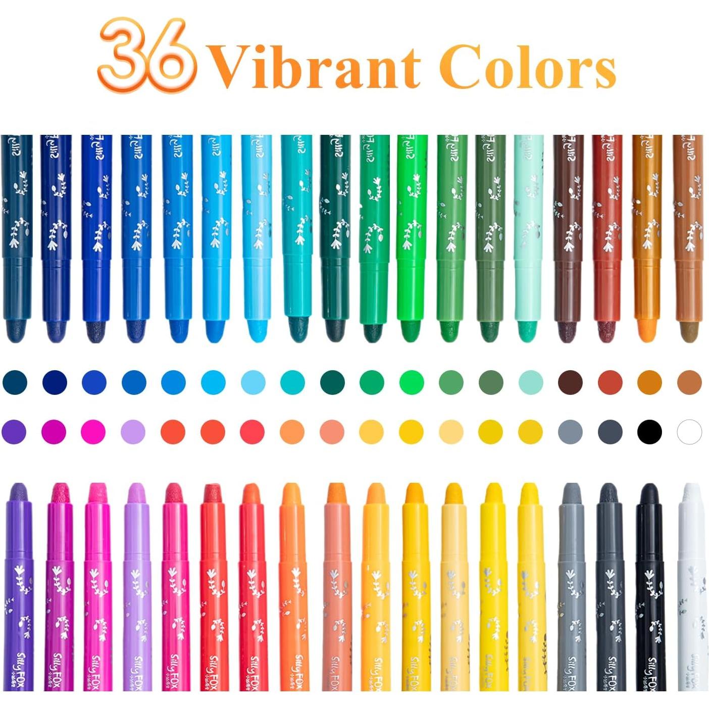 Pintura Tempera M&G 36 Colores Lavable No Tóxica