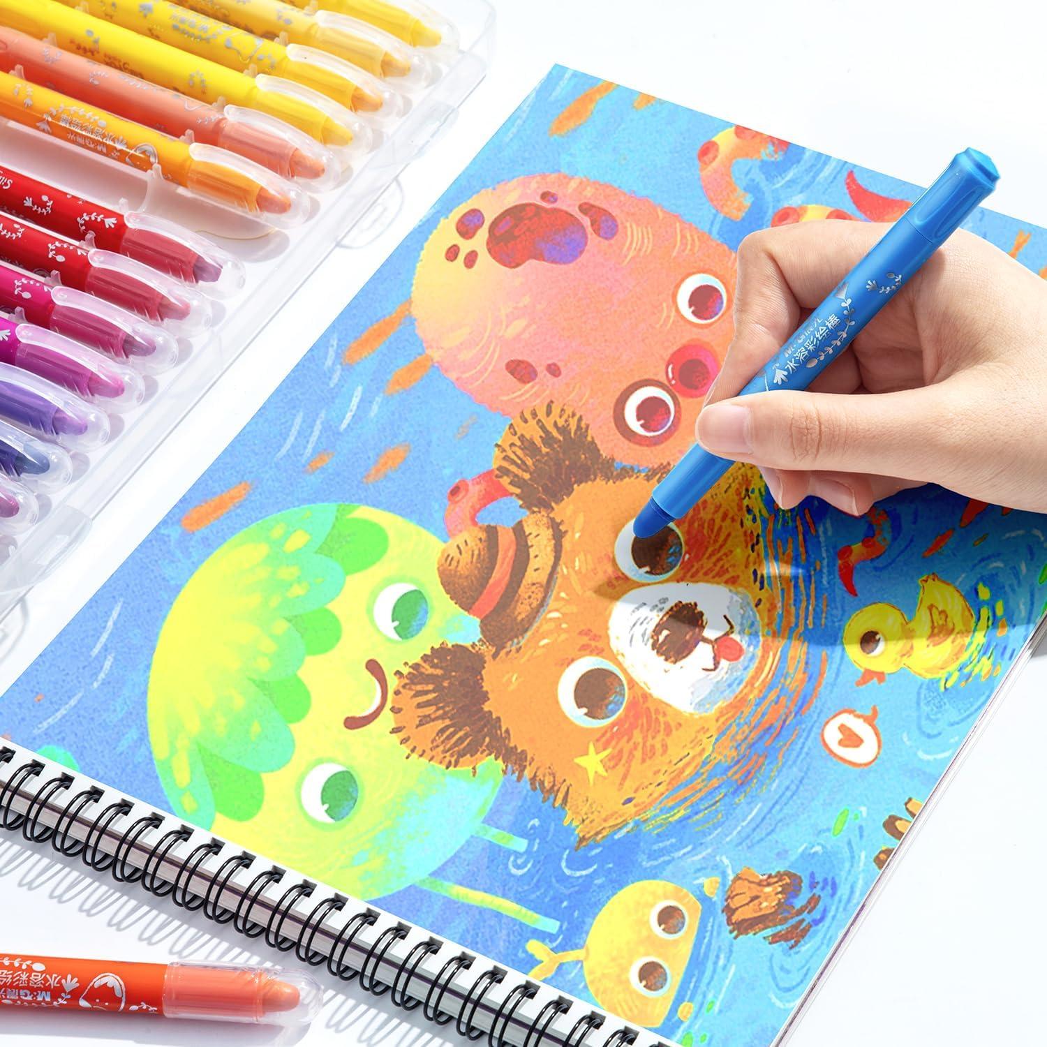 Pintura Tempera M&G 36 Colores Lavable No Tóxica