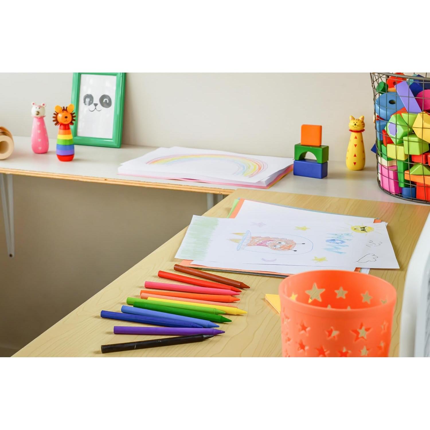 Crayones BIC Kids Plastidecor 24 Colores para Niños