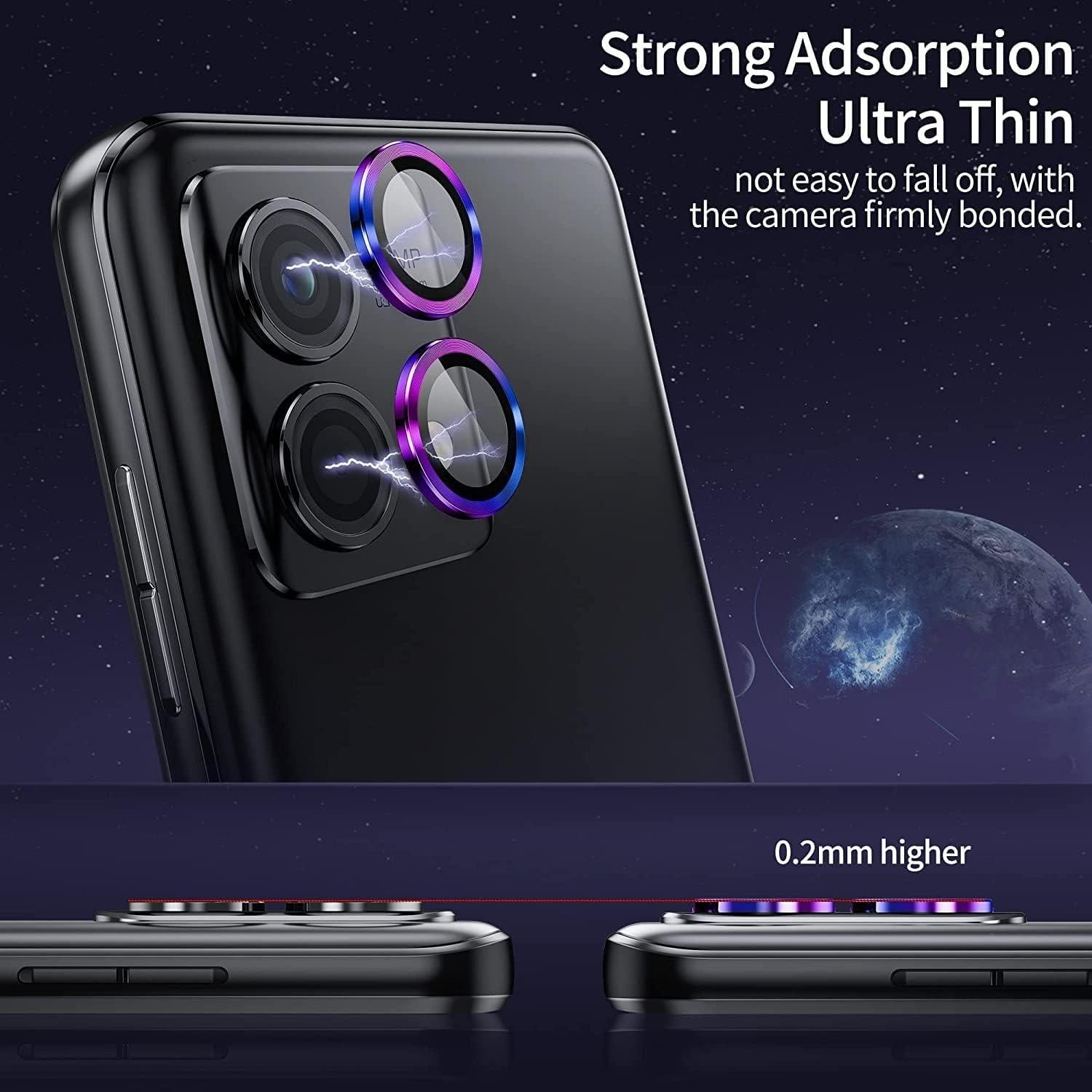 Paquete de 2 Protectores de Lente MOOISVS para Moto G Stylus 5G 2024