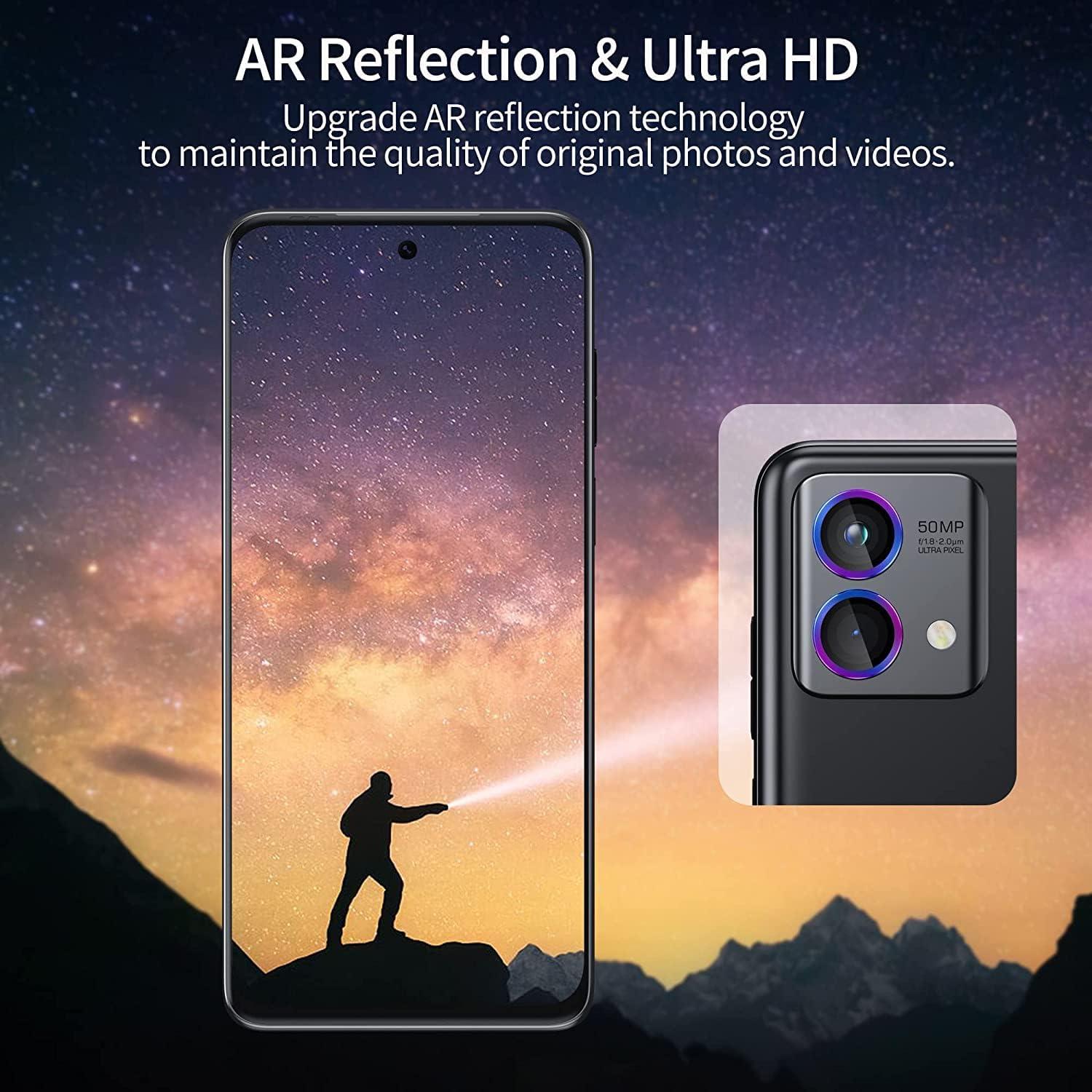 Paquete de 2 Protectores de Lente MOOISVS para Moto G Stylus 5G 2024