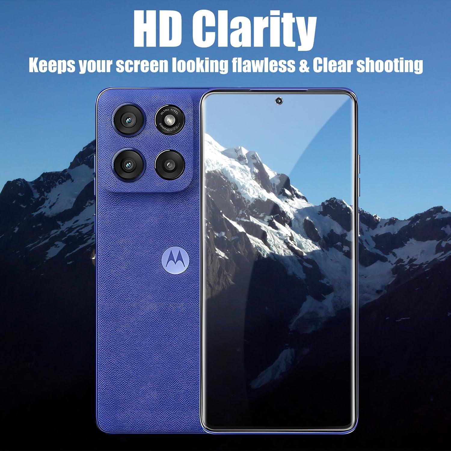 Protector de Pantalla TQLGY para Moto G Stylus 5G 2025, 3 Piezas