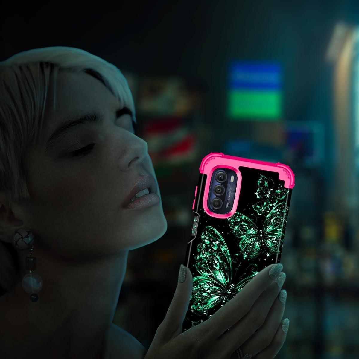 Funda Miqala para Moto G Stylus 2022 5G/4G Rosa Dura