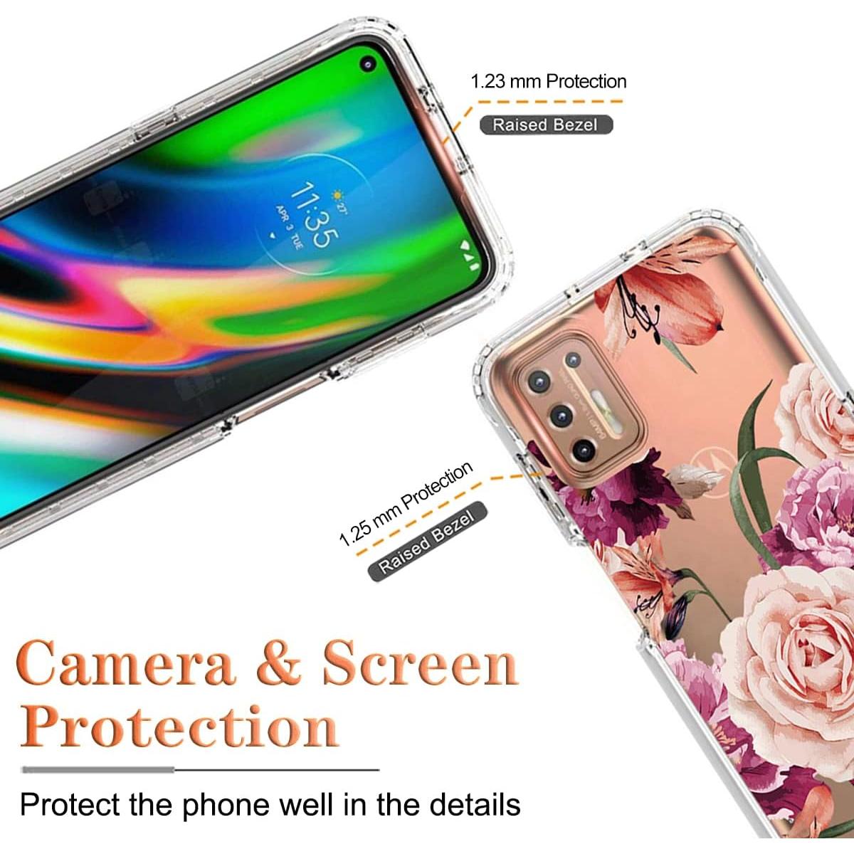 Funda Protectora para Moto G9 Plus Motorola con Protector de Pantalla