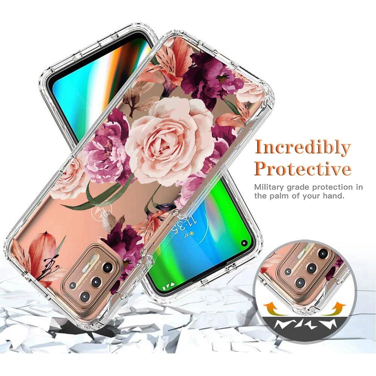 Funda Protectora para Moto G9 Plus Motorola con Protector de Pantalla