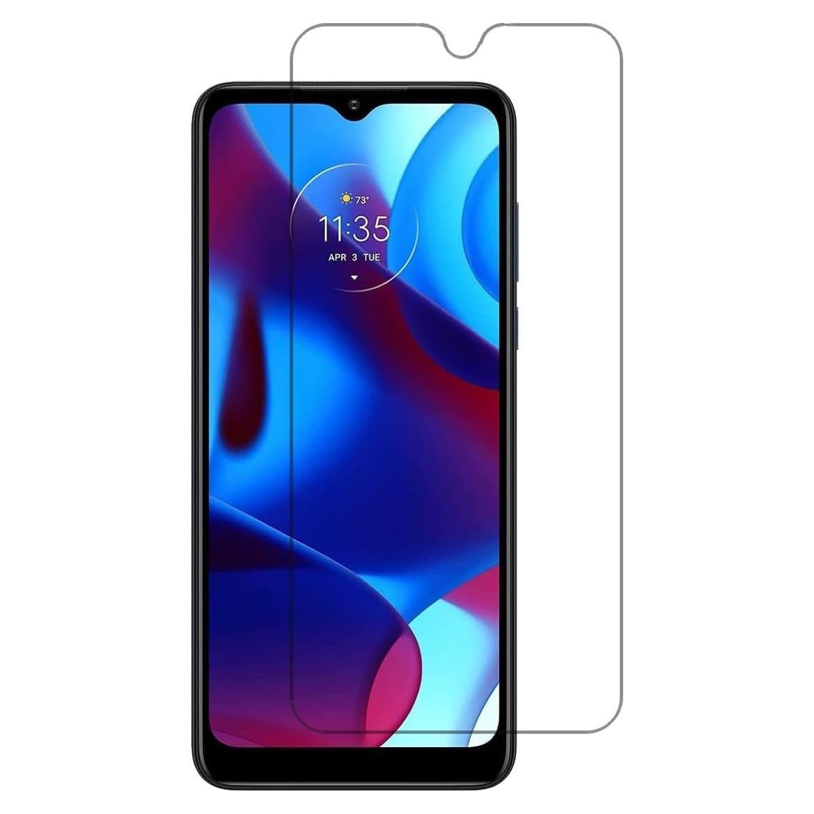 Protector de Pantalla de Vidrio Templado UPONEW para Moto G Pure - 2 Paquetes