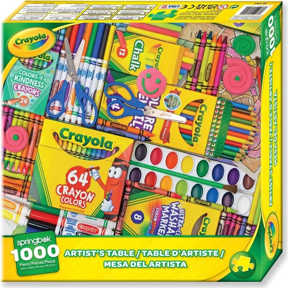 Rompecabezas 1000 Piezas Springbok Crayola Ecológico