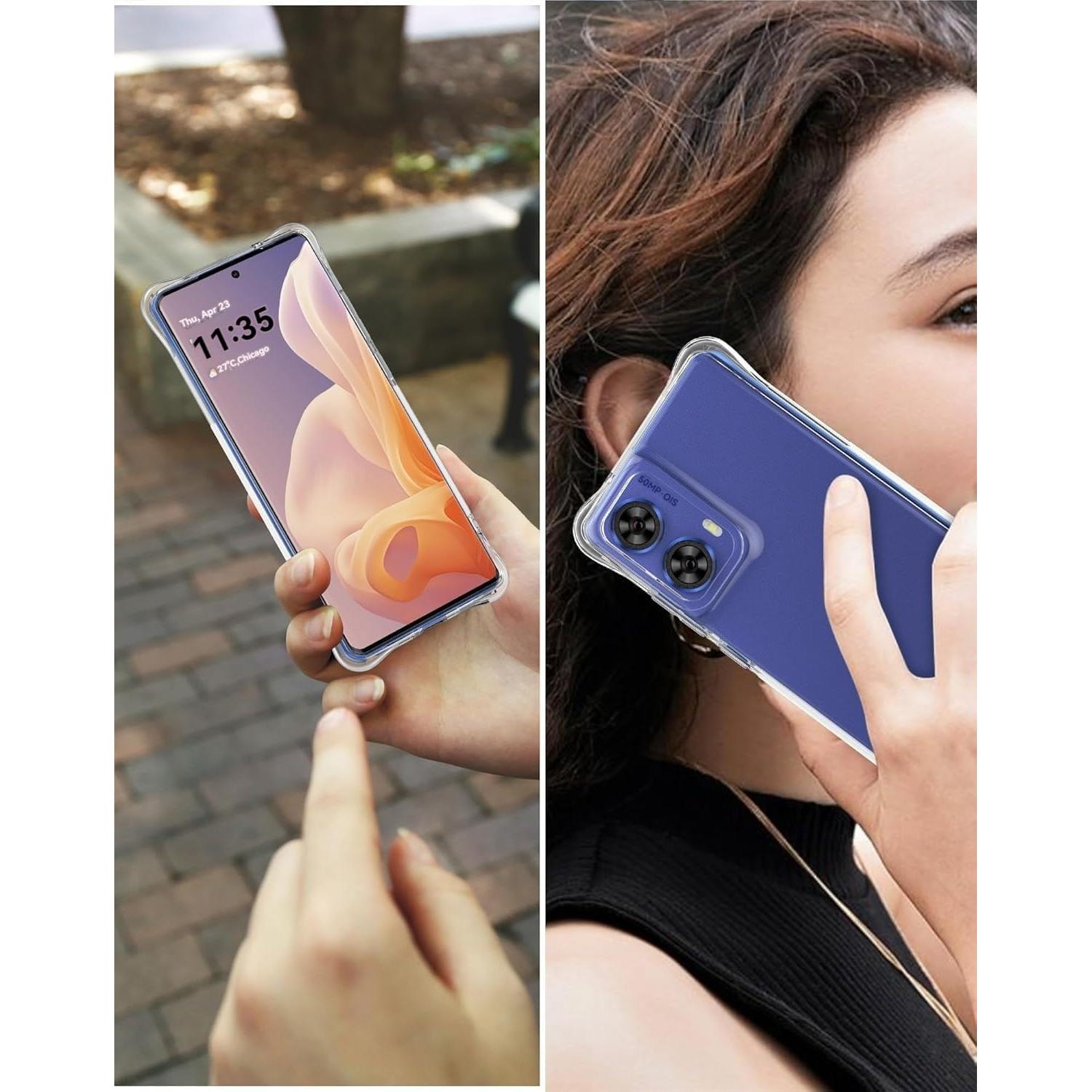 Funda TPU Transparente USTIYA para Motorola Moto G85 5G