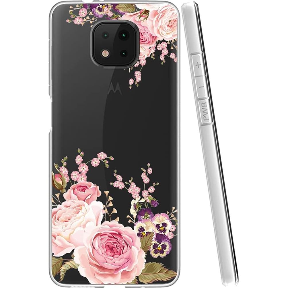 Funda TPU Clara Floral para Motorola Moto G Power 2021