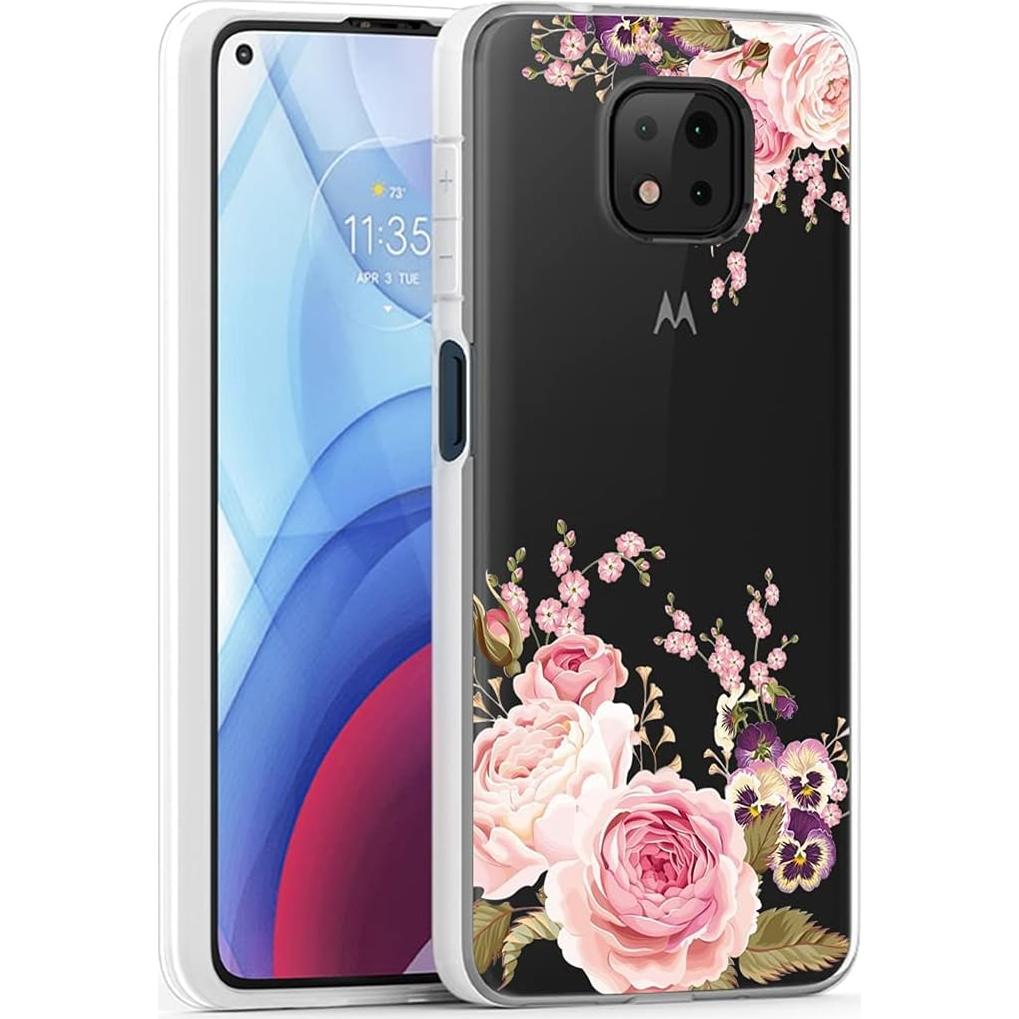 Funda TPU Clara Floral para Motorola Moto G Power 2021