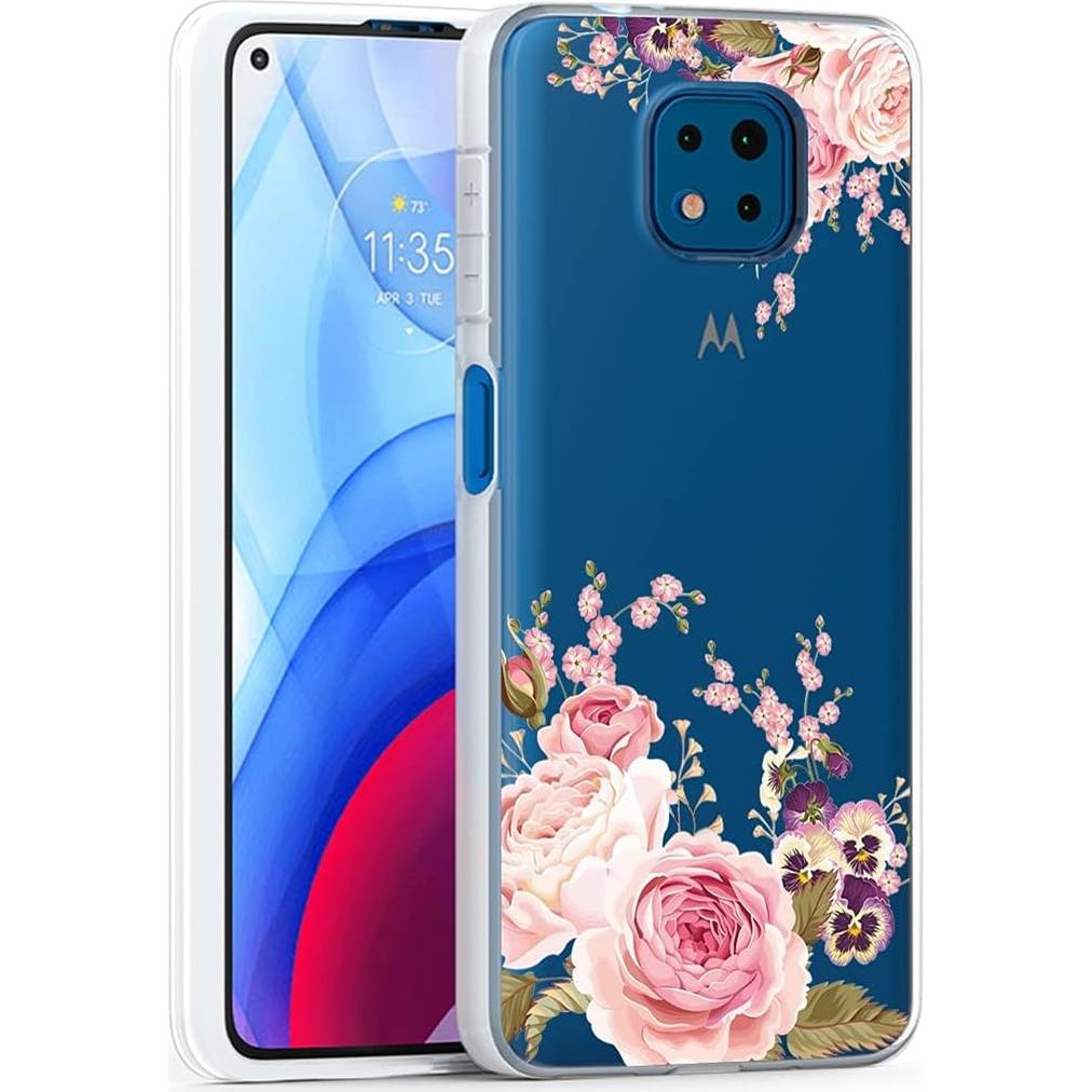 Funda TPU Clara Floral para Motorola Moto G Power 2021