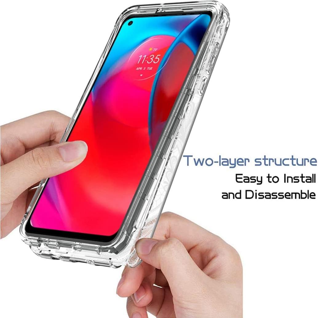 Funda Protectora para Moto G Stylus 5G 2021 Tothedu Mandala