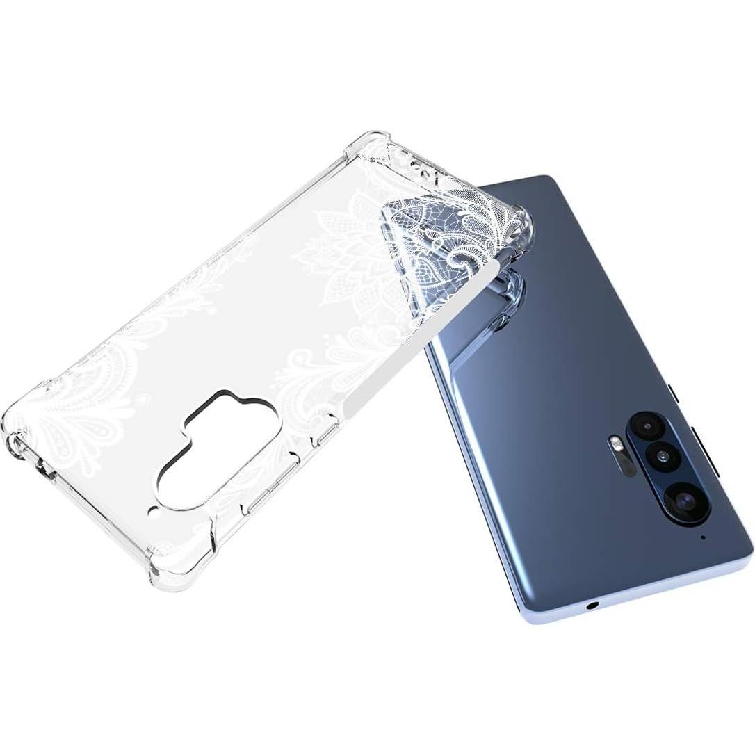 Funda protectora TPU Mandala para Motorola Edge+ Plus