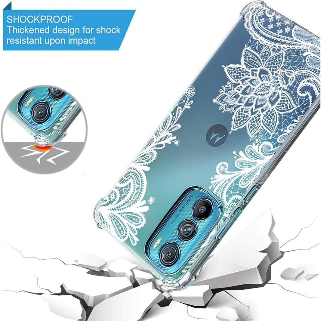 Funda protectora TPU Mandala para Moto Edge 2022 5G