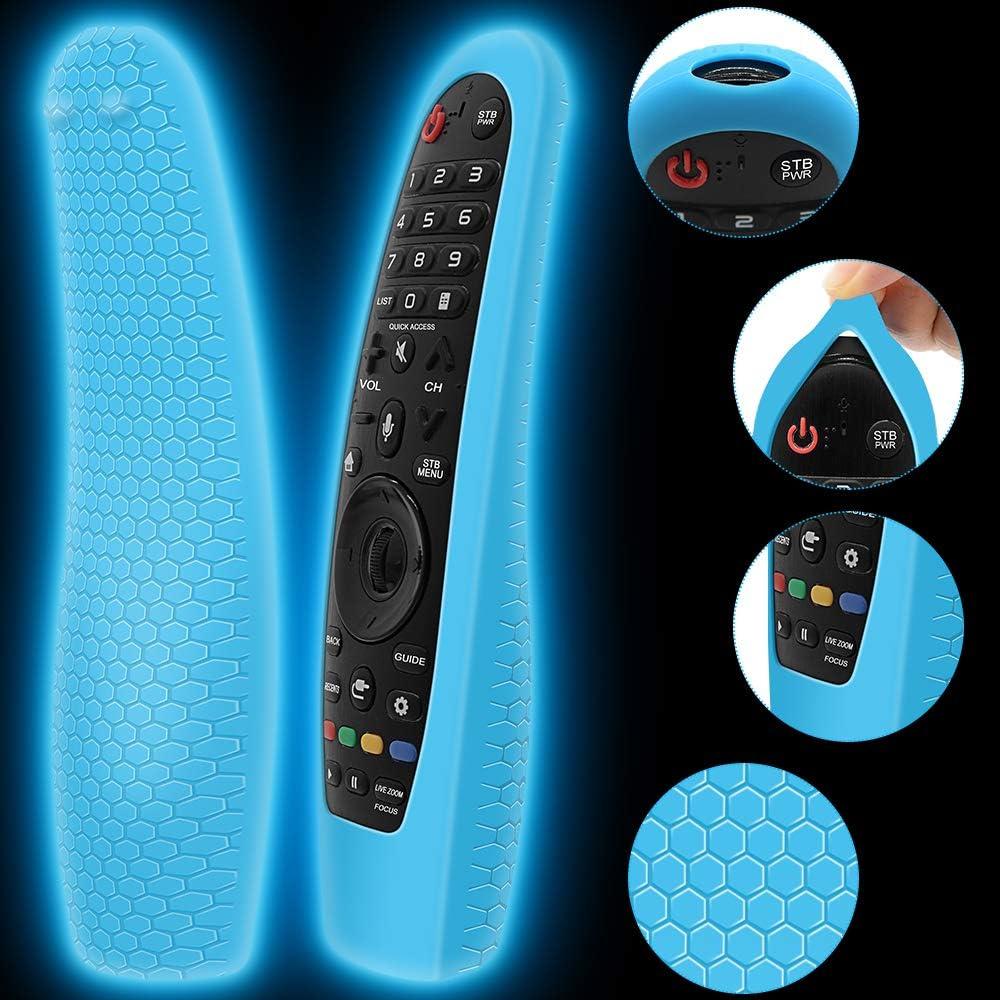 Funda de Silicona Winceed para Control Remoto LG Smart TV Azul