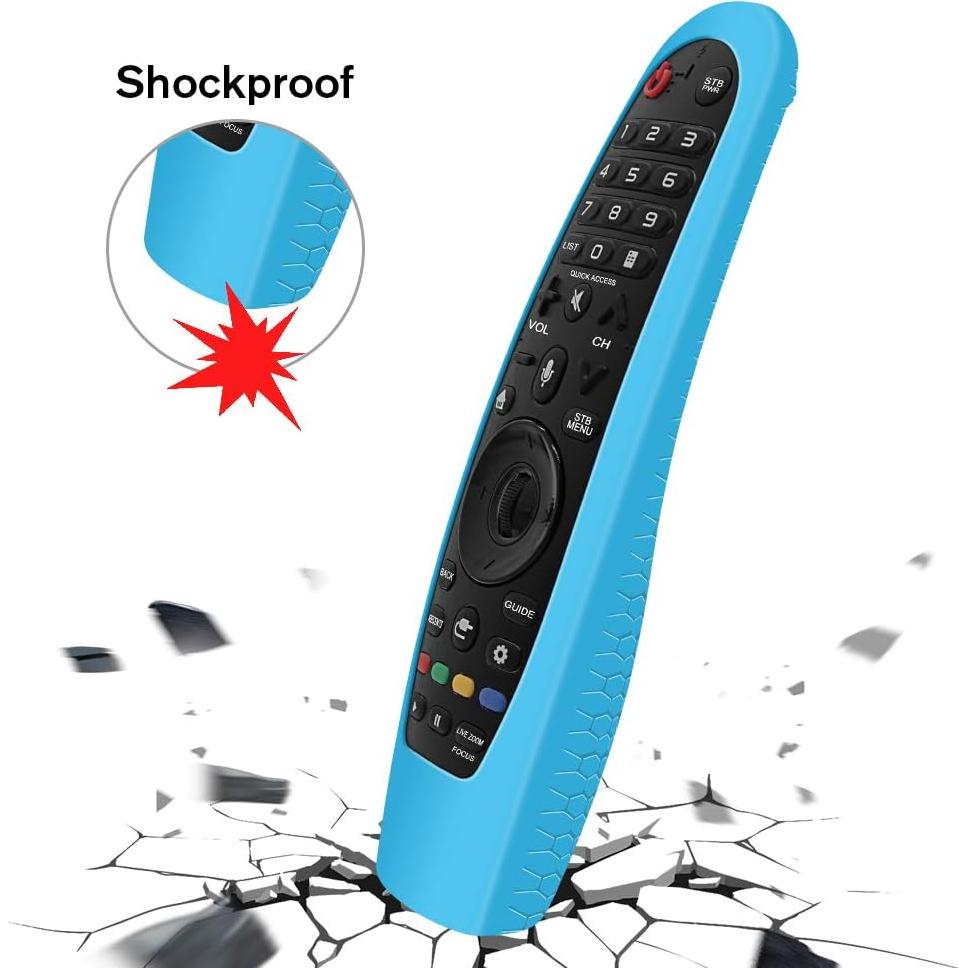 Funda de Silicona Winceed para Control Remoto LG Smart TV Azul