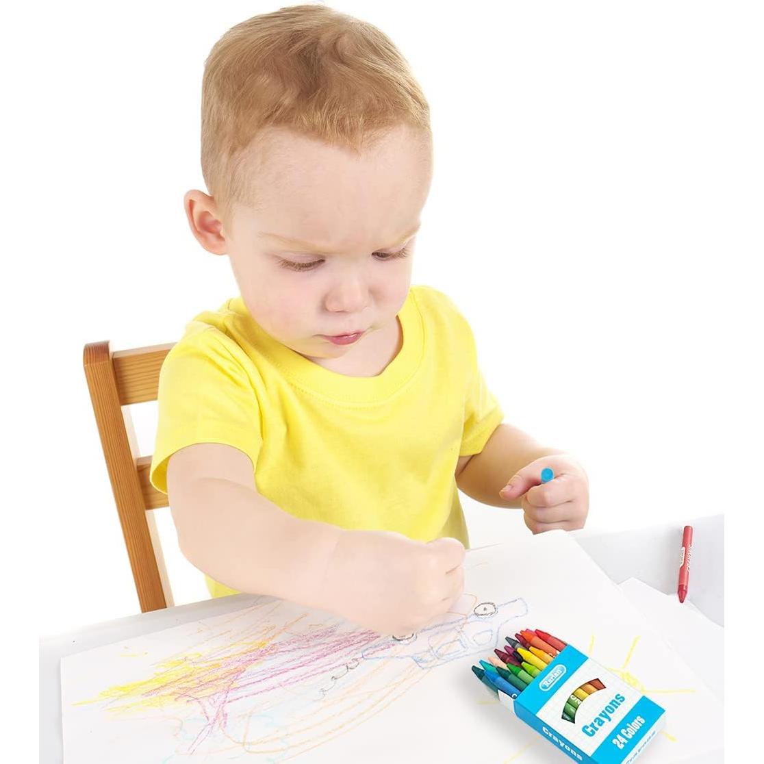 Crayones Rarlan 720 unidades en 30 paquetes de 24 colores