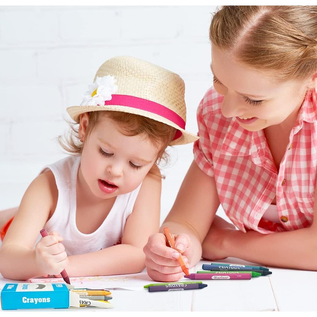 Crayones Rarlan 720 unidades en 30 paquetes de 24 colores