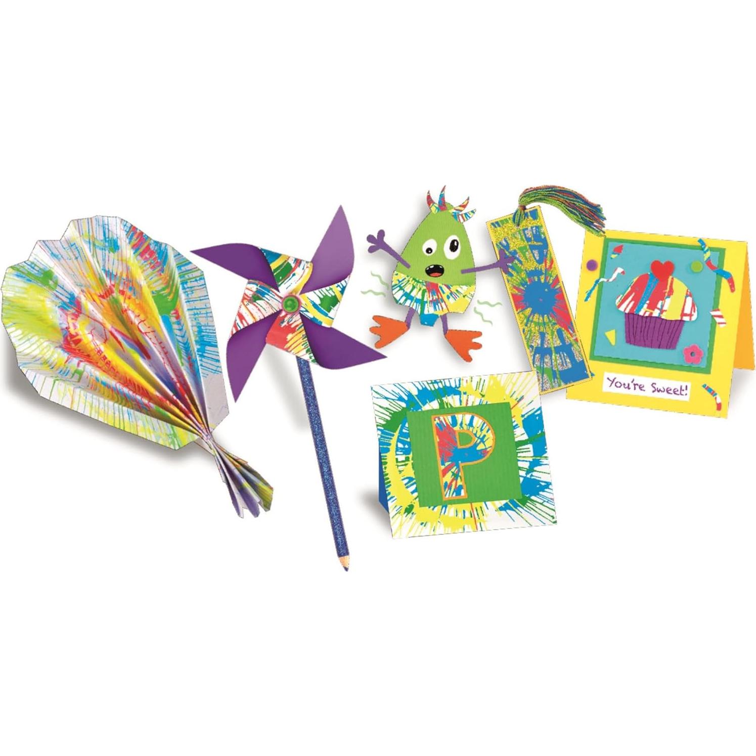 Máquina de Arte Giratoria Cra-Z-Art con Pinturas Aromatizadas