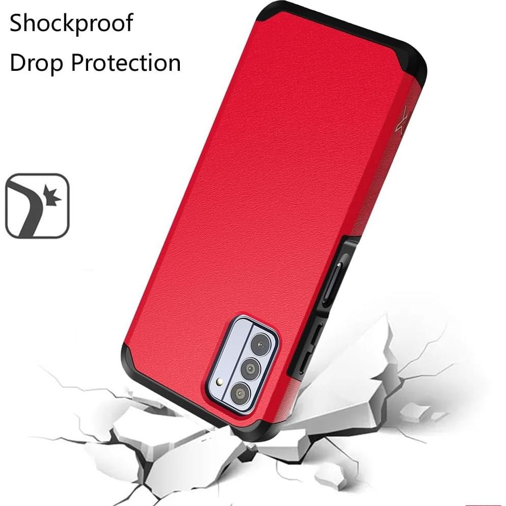 Funda HRWireless para Nokia G310 5G Roja A Prueba de Golpes
