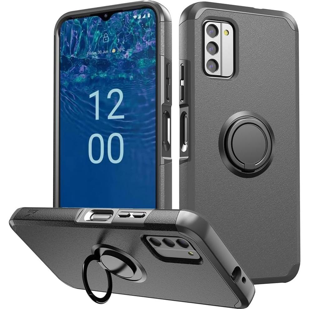 Funda HRWireless para Nokia G310 5G con Soporte y Cristal Templado