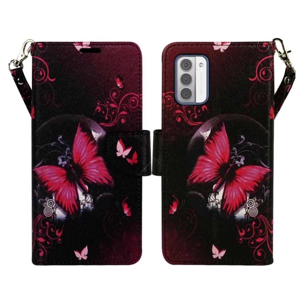 Funda Cartera Zase para Nokia G310 5G 2023 - Rosa Brillante