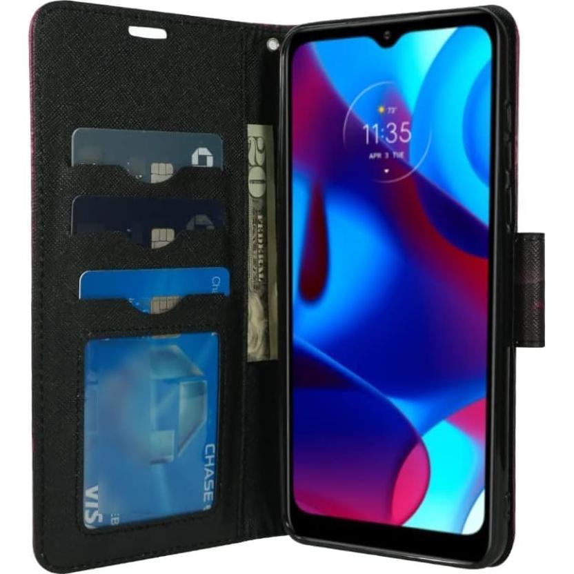 Funda Cartera Zase para Nokia G310 5G 2023 - Rosa Brillante