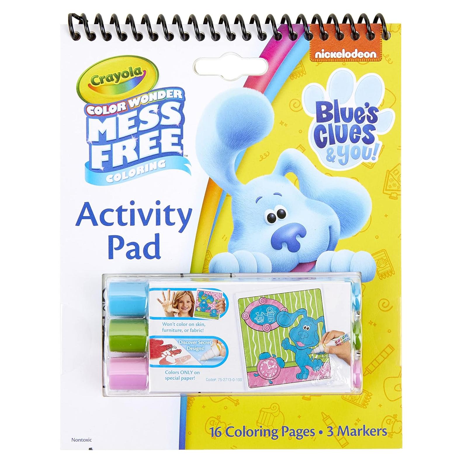 Cuaderno de Actividades Crayola Blues Clues 16 Páginas
