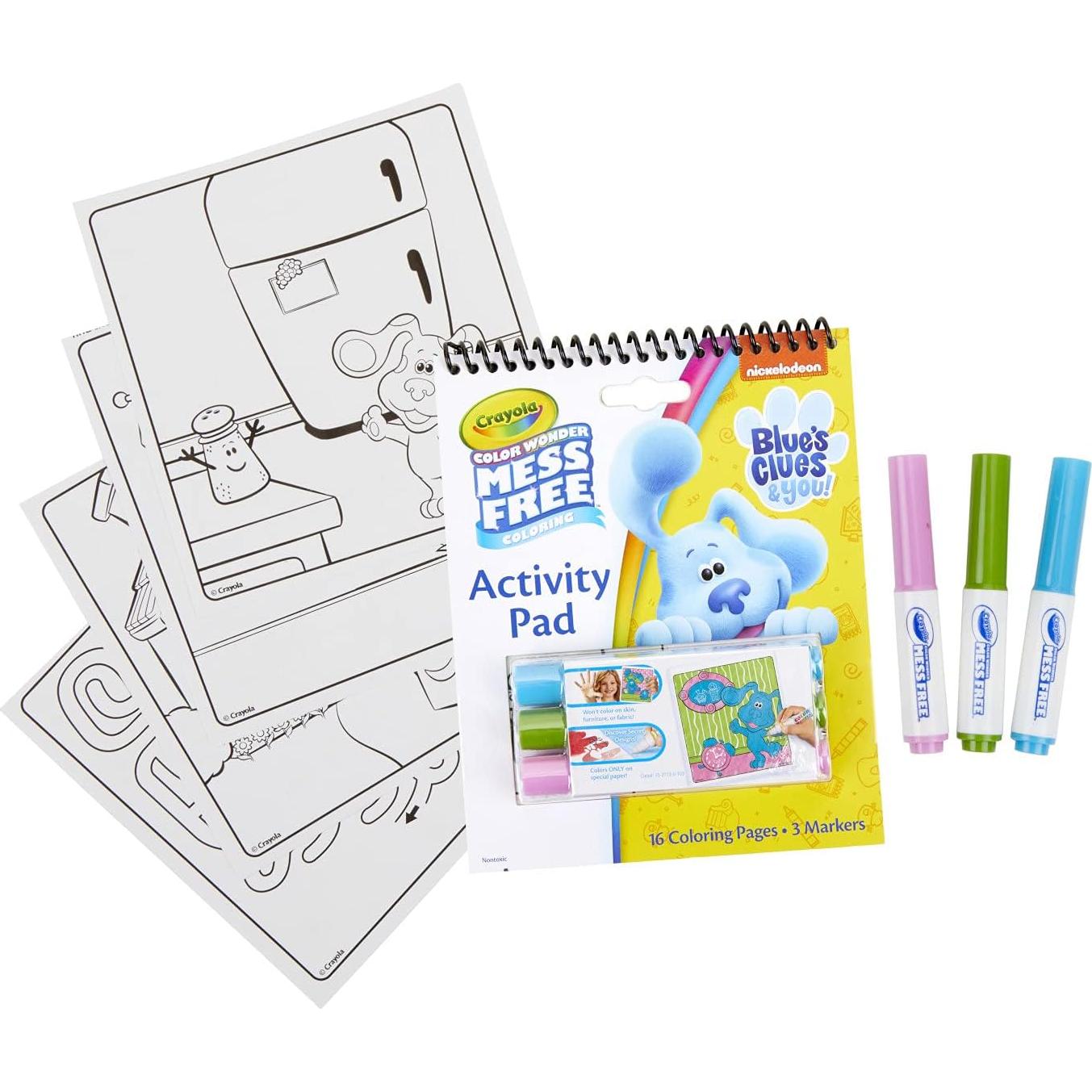 Cuaderno de Actividades Crayola Blues Clues 16 Páginas