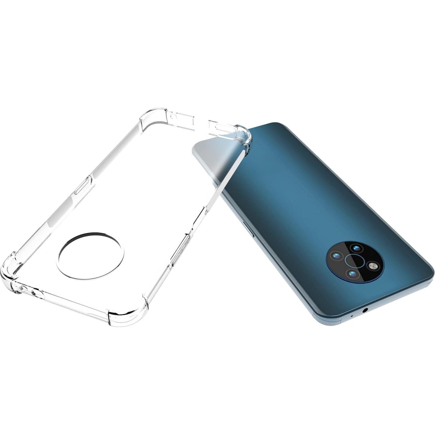 Funda Bumper Transparente USTIYA para Nokia G50 5G TPU