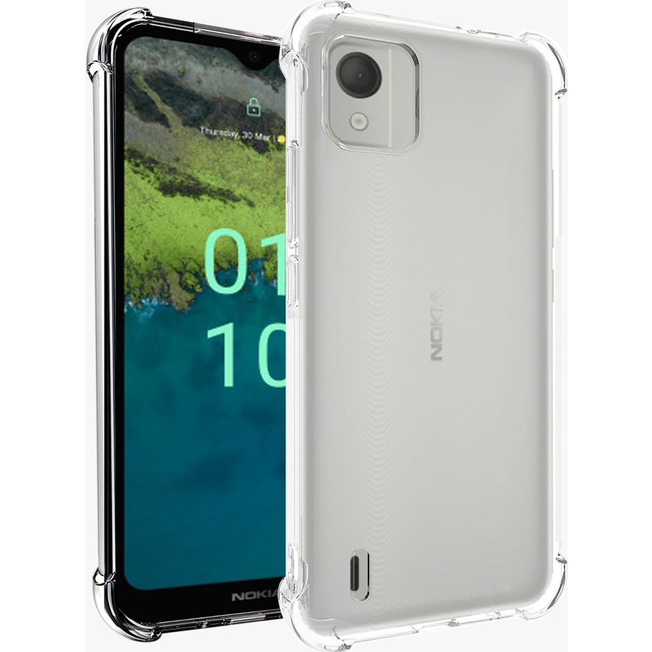 Funda TPU Transparente para Nokia C110 - Protección Delgada