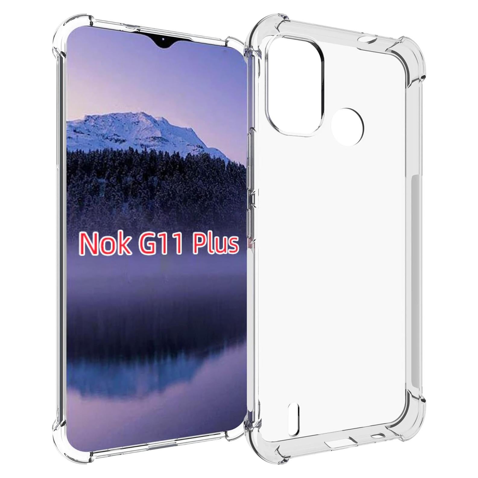 Funda TPU Transparente USTIYA para Nokia G11 Plus - Bumper