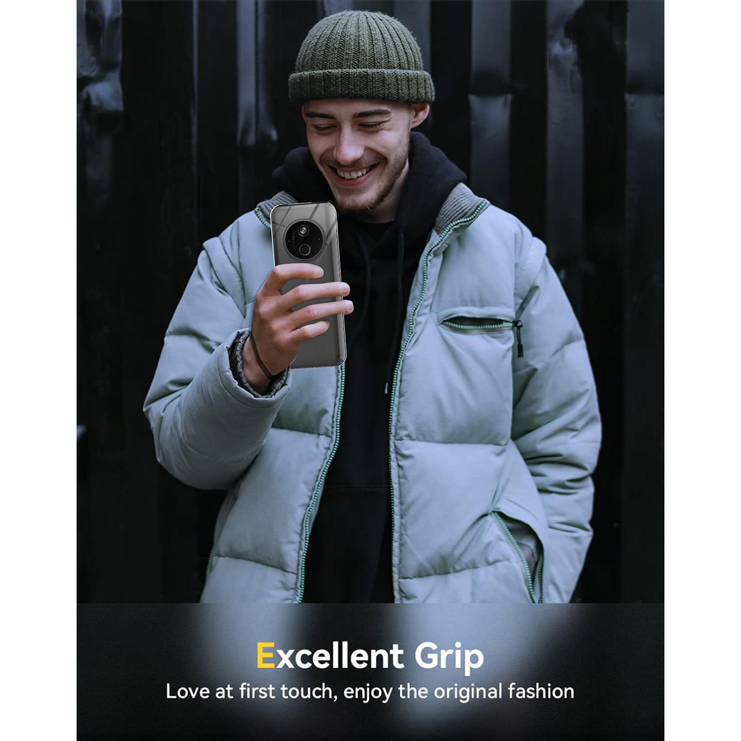 Funda Bumper Transparente para Nokia 125/110 4G 2024 - Silicona