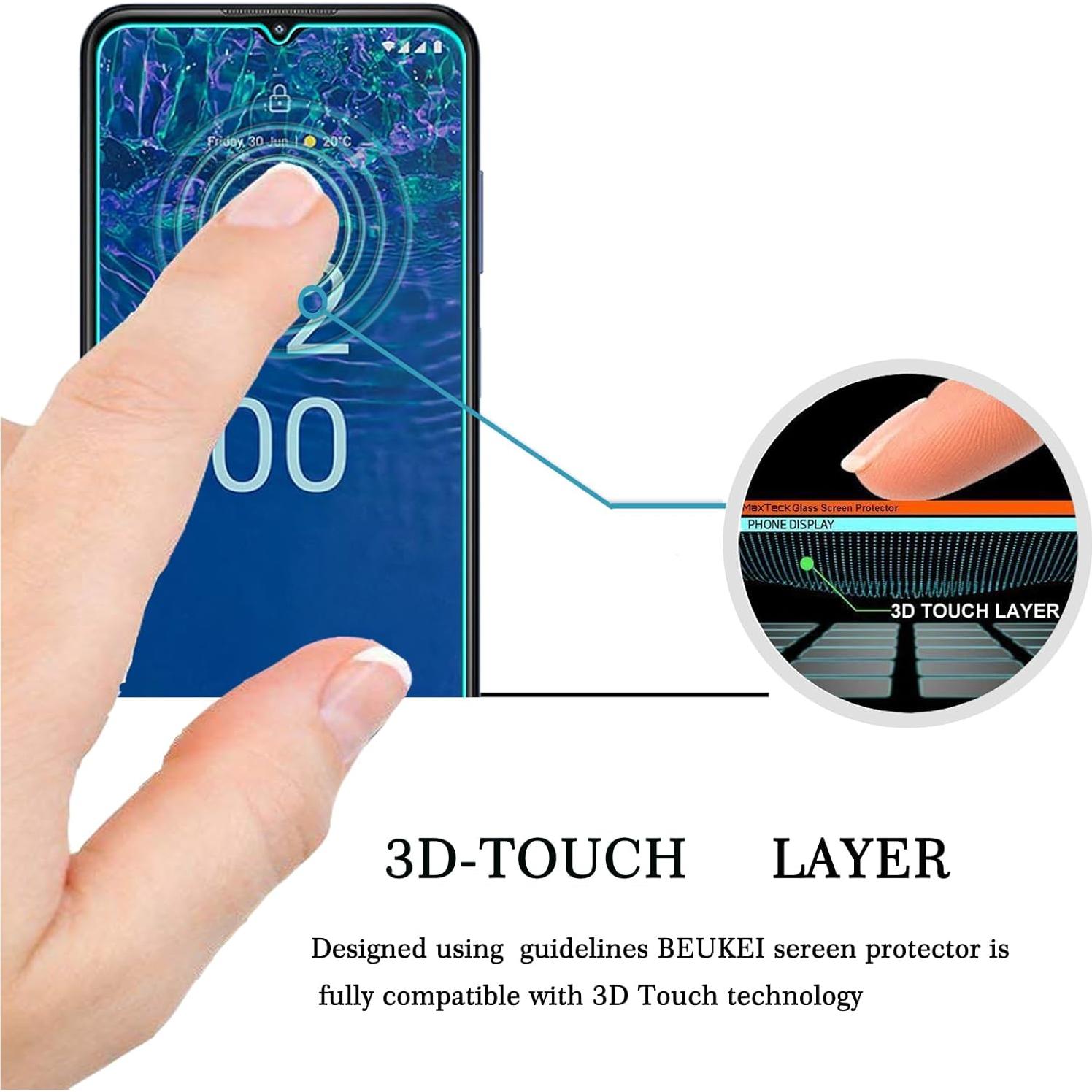 Protector de Pantalla Vidrio Templado Beukei para Nokia G310 5G - 3 Pack