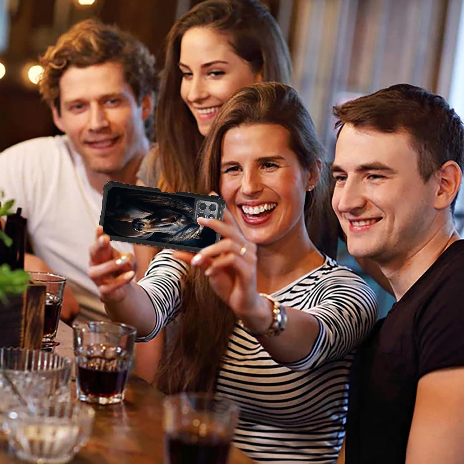 Funda Protectora para Nokia C210 2023 con Protector de Pantalla