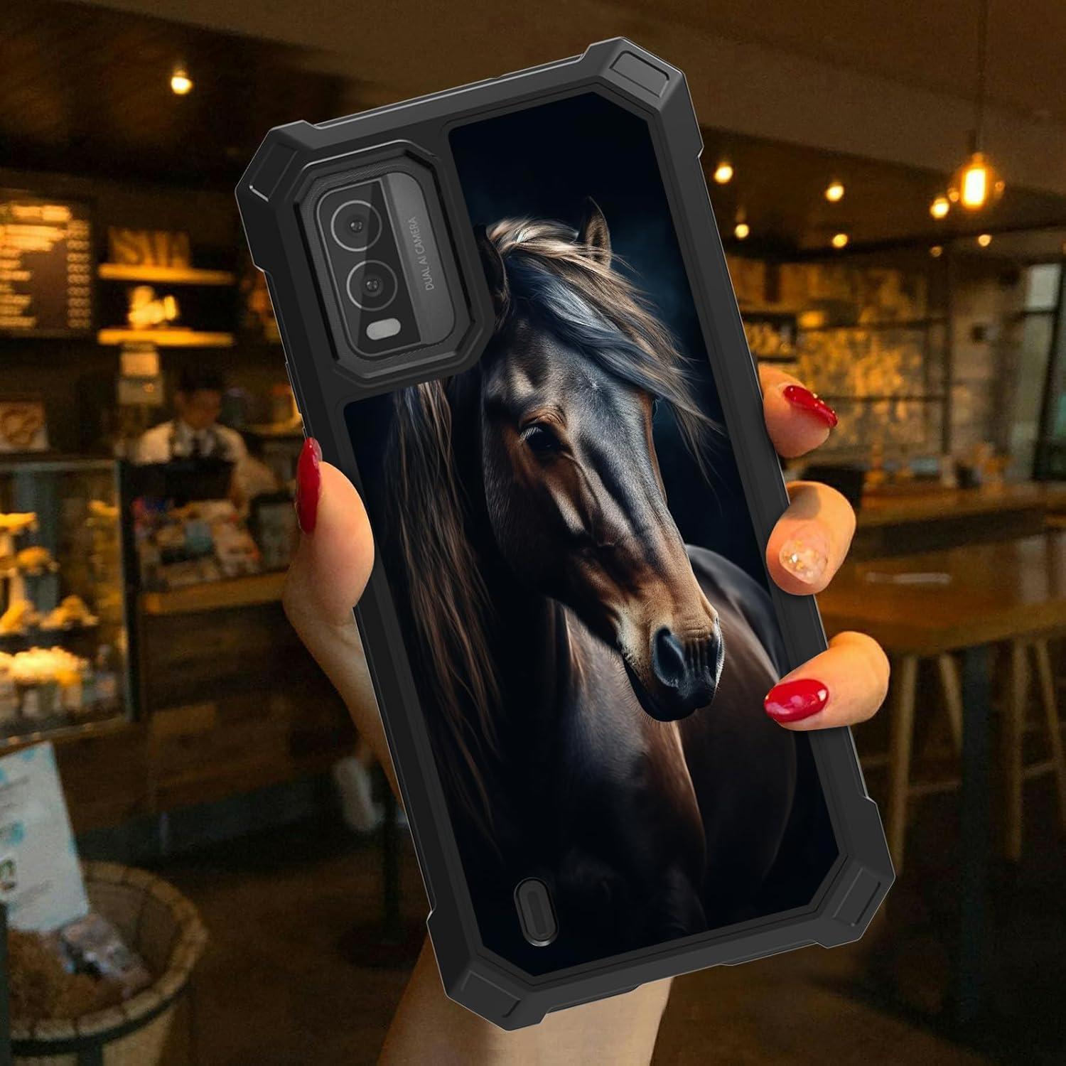 Funda Protectora para Nokia C210 2023 con Protector de Pantalla