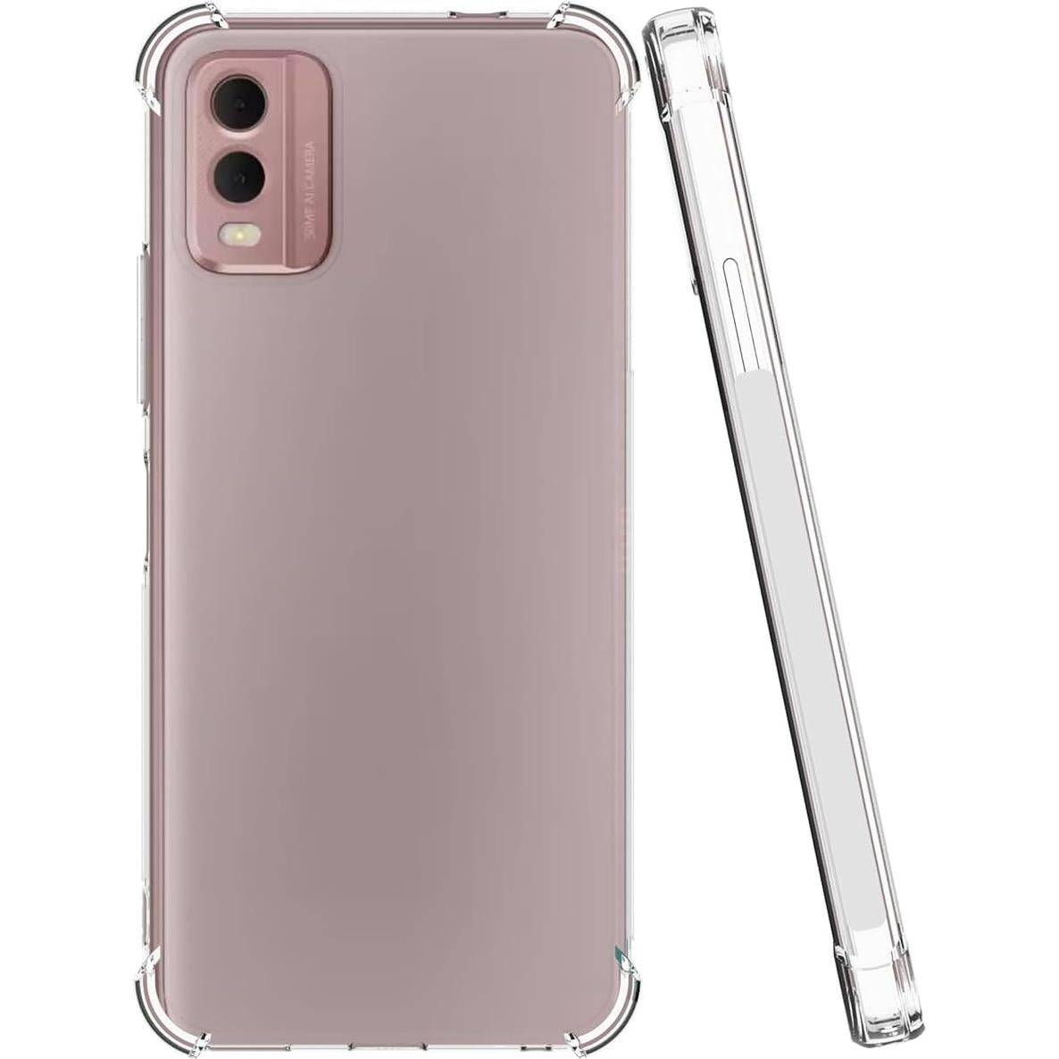 Funda TPU Transparente para Nokia C32 - Protección Delgada y Anti-Amarillento