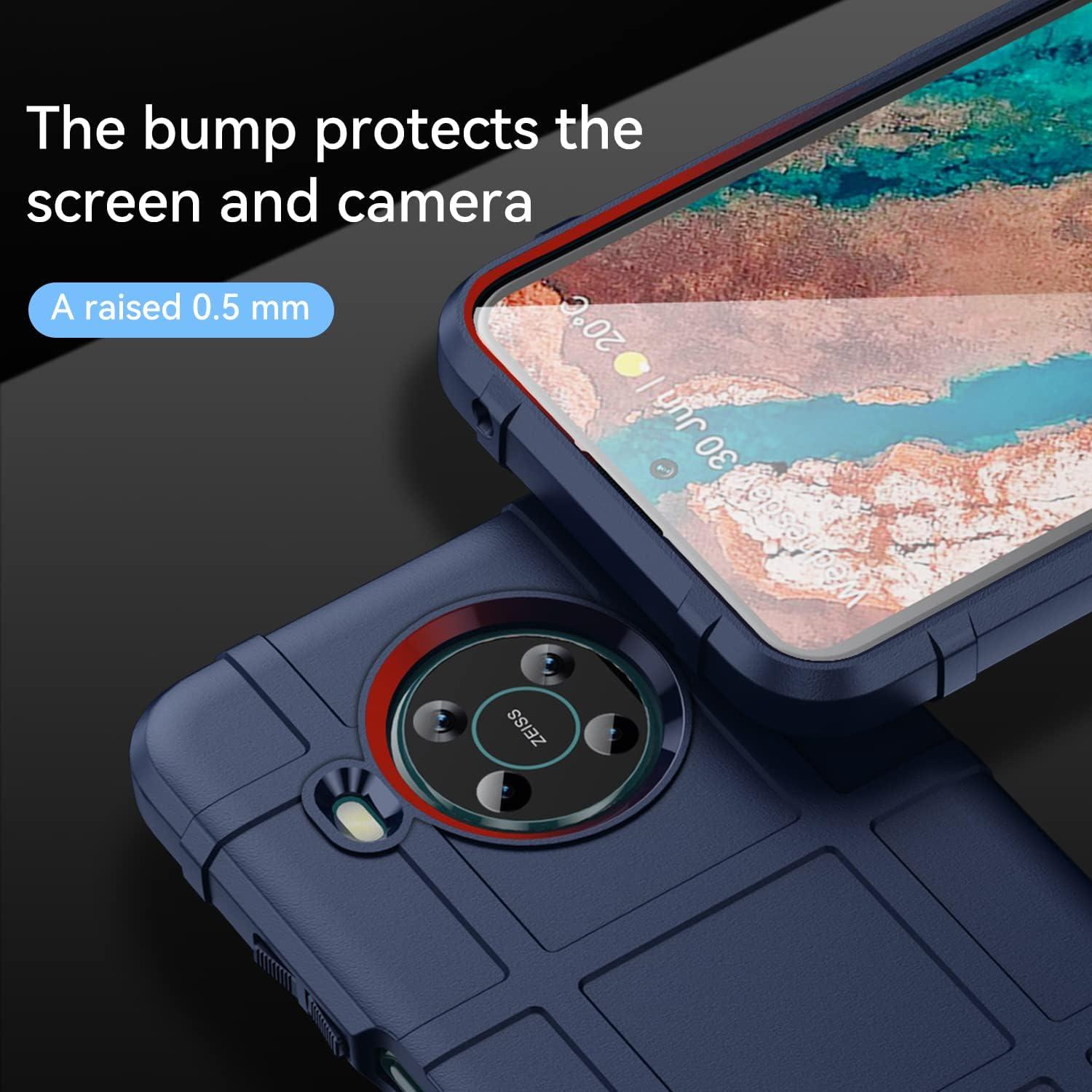 Funda Ajustada Nokia X100 - Protección Militar Azul HD