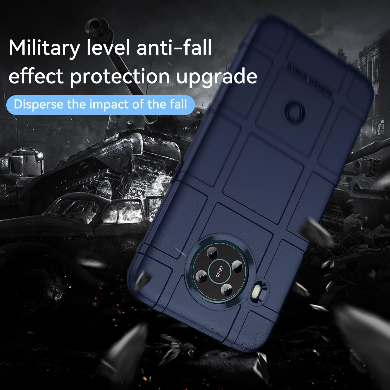 Funda Ajustada Nokia X100 - Protección Militar Azul HD