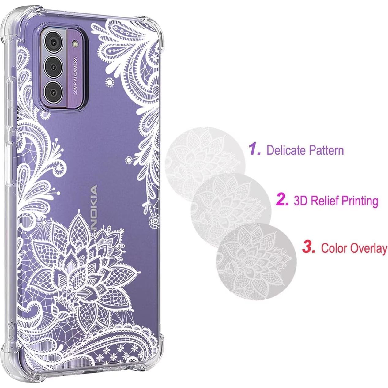 Funda protectora TPU Mandala para Nokia G42 5G y G310 5G