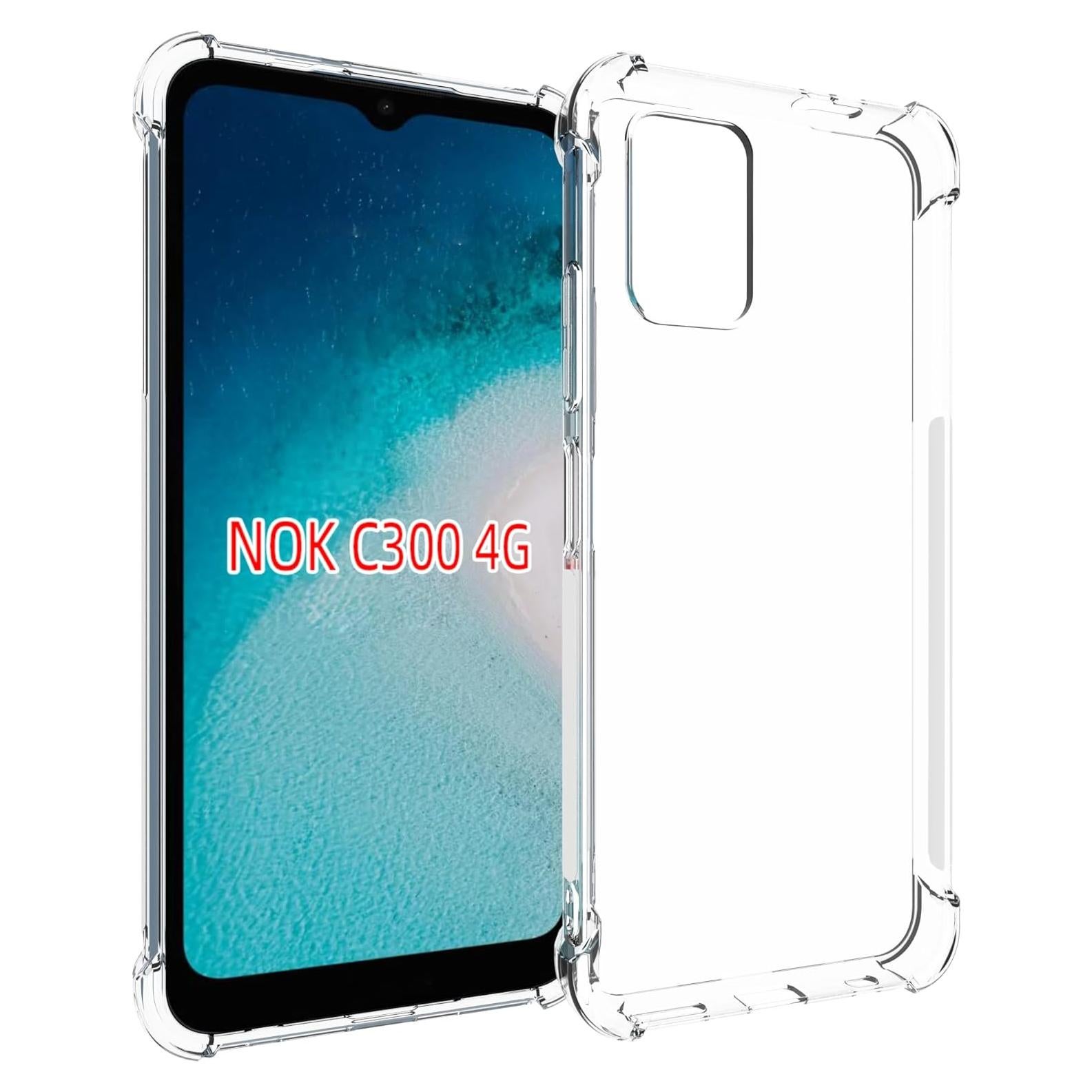 Funda TPU Transparente USTIYA para Nokia C300 4G - Resistente
