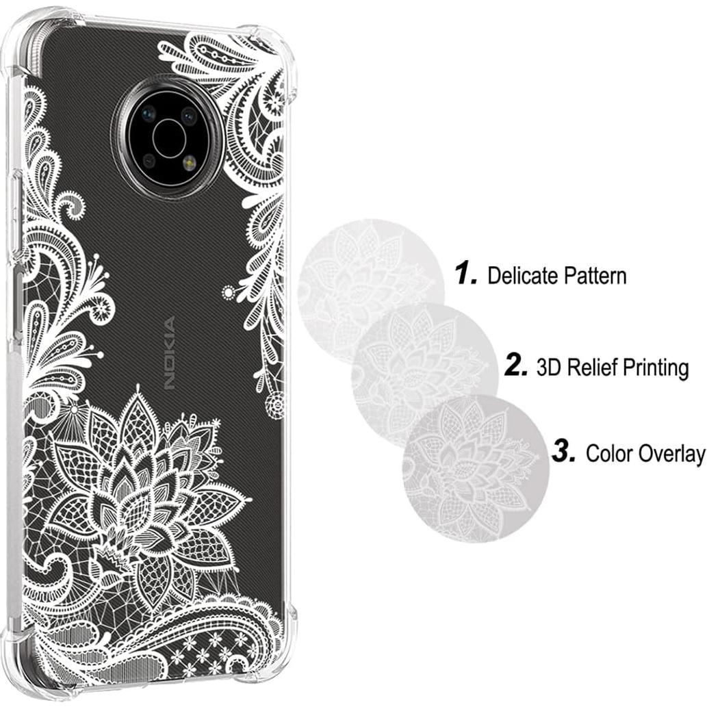 Funda protectora TPU para Nokia G300 - Diseño Mandala