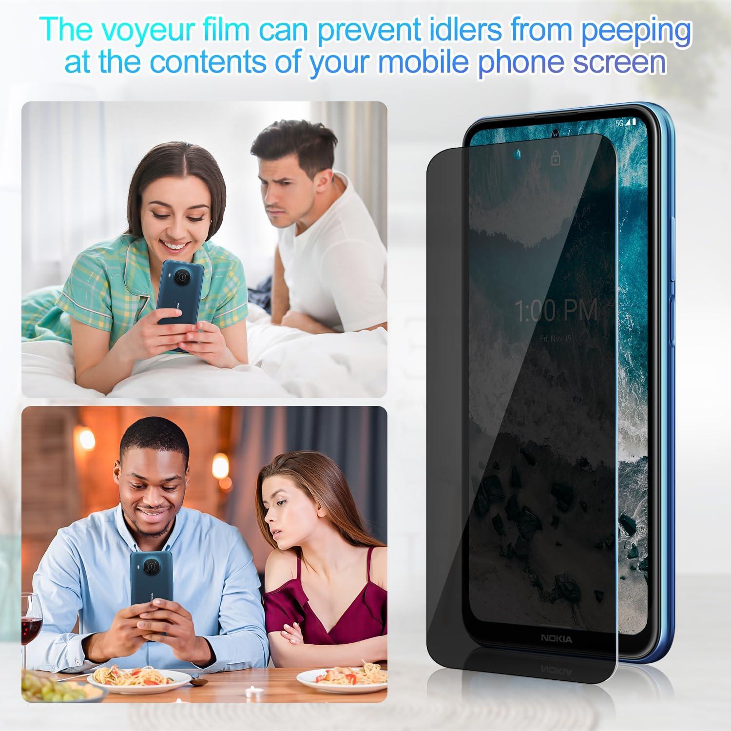 Protector de Pantalla Privado 3 Pack Lokyoo para Nokia X100