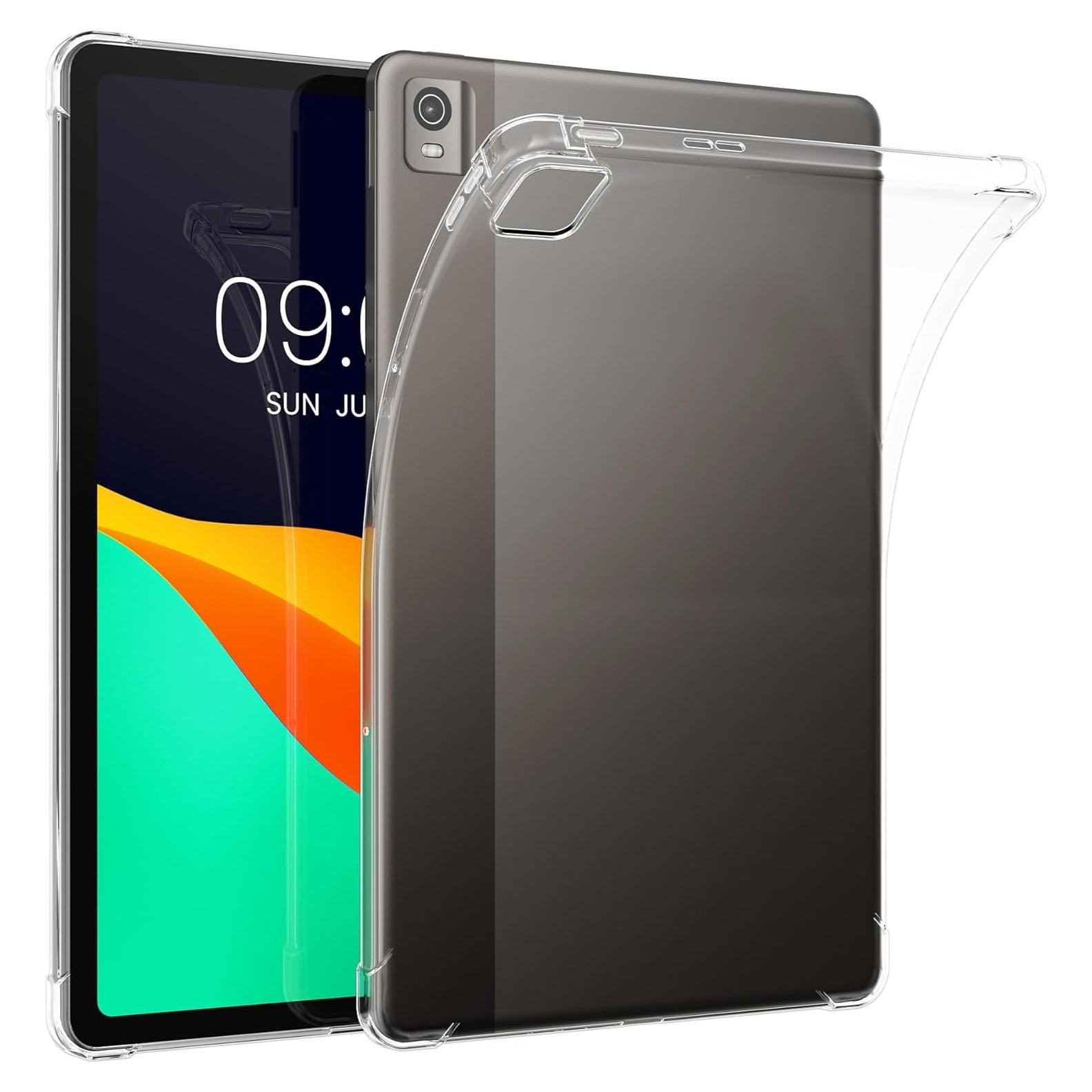 Funda Transparente kwmobile para Nokia T21 Tablet - TPU Suave