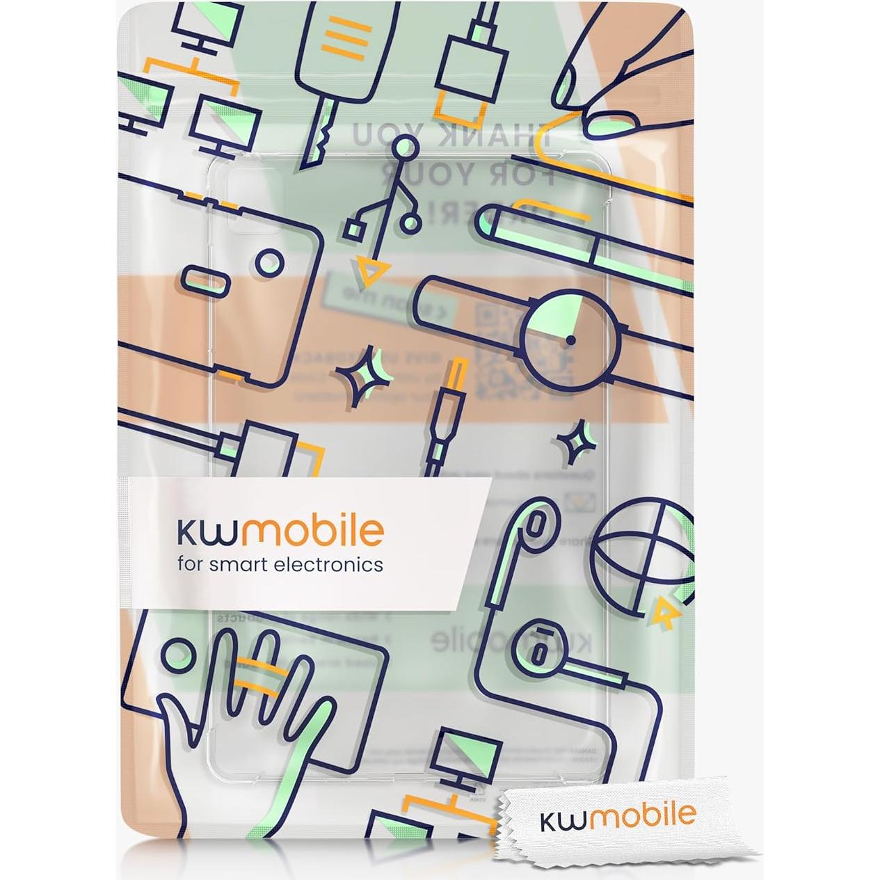 Funda Transparente kwmobile para Nokia T21 Tablet - TPU Suave