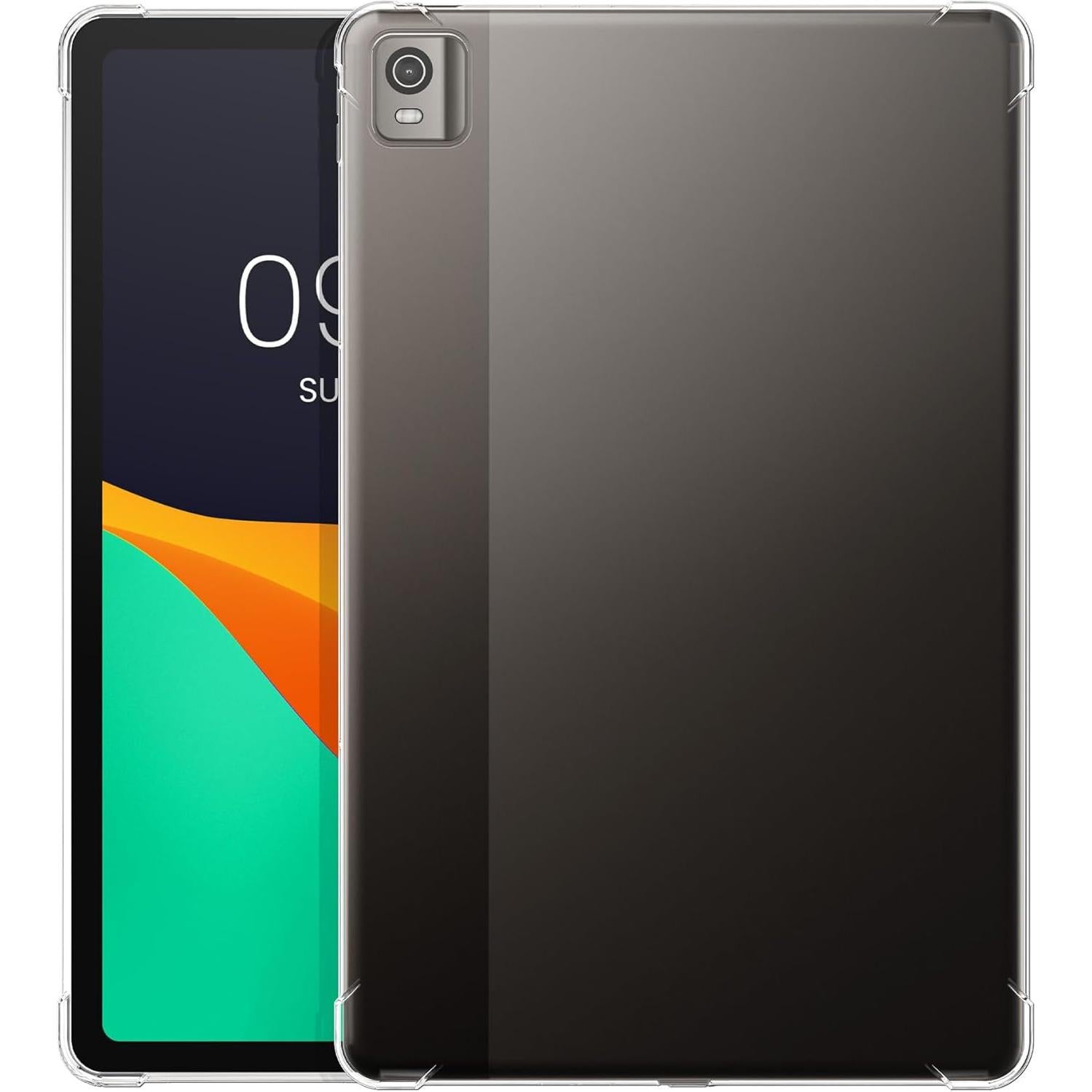 Funda Transparente kwmobile para Nokia T21 Tablet - TPU Suave