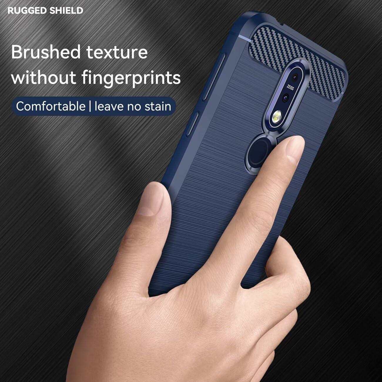 Funda TPU para Nokia 7.1 Sidande Azul Marino - Ultra Delgada