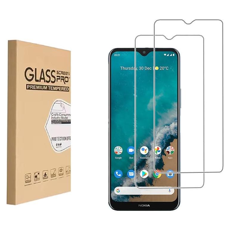 Protector de Pantalla Vidrio Templado HYGAMOCC para Nokia G50/C30 9H