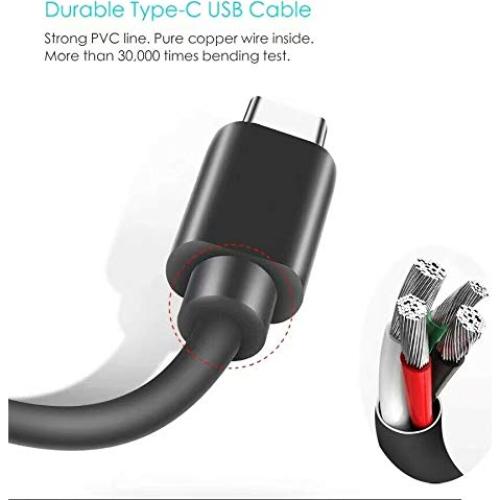 Cargador Rápido USB Tipo C Love your yy 1.52m Compatible TCL y Samsung